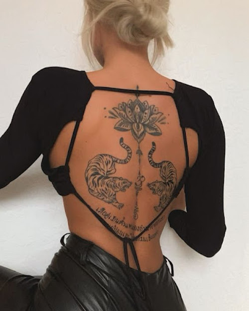 Spine Tattoo 1