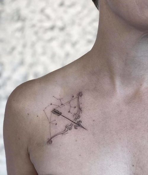 200 Sagittarius Tattoo Designs 2023 Zodiac Horoscope Constellation  Signs  Symbols