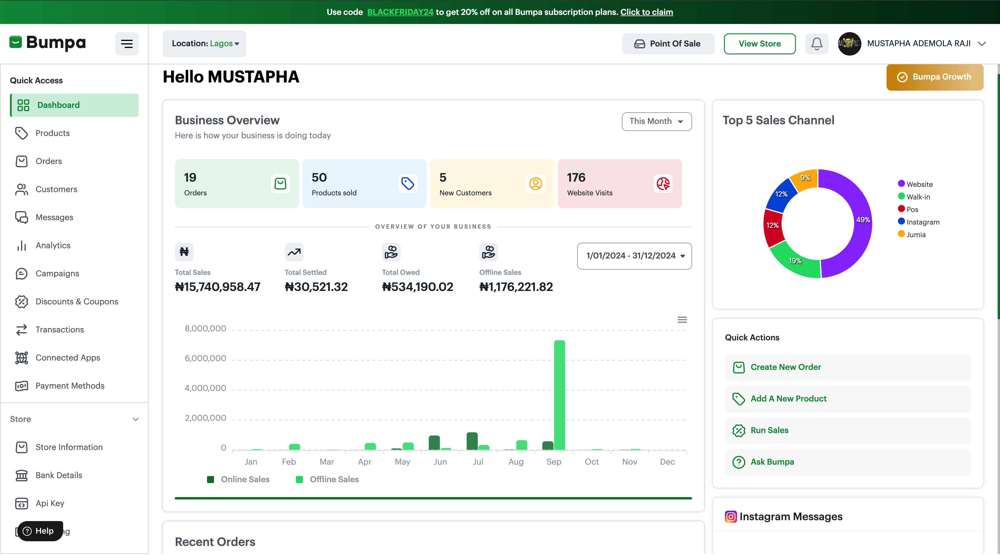 Bumpa E-commerce Webapp