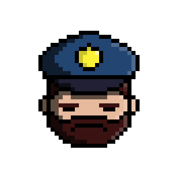 Pixel Cop Background
