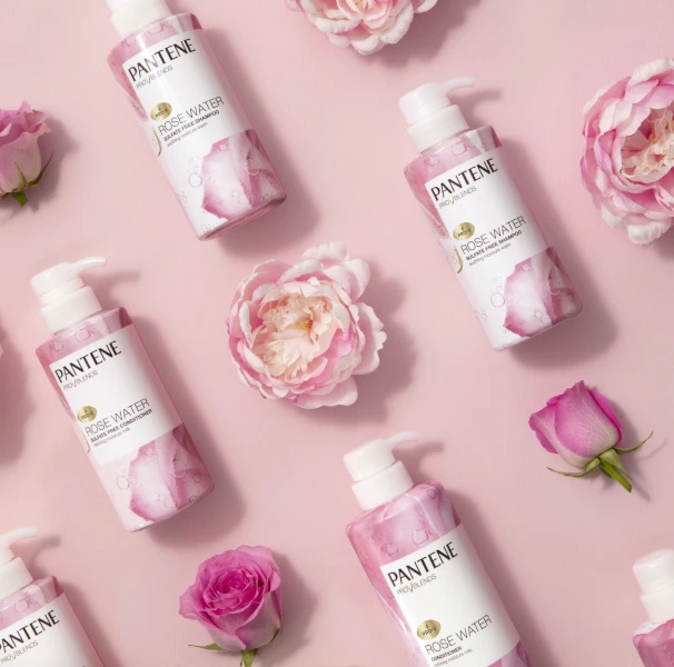 Pantene Sulfate Free Rose Water Collection