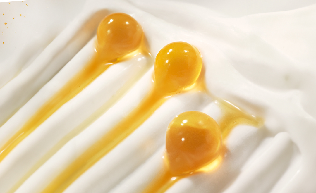 close up of pearls
