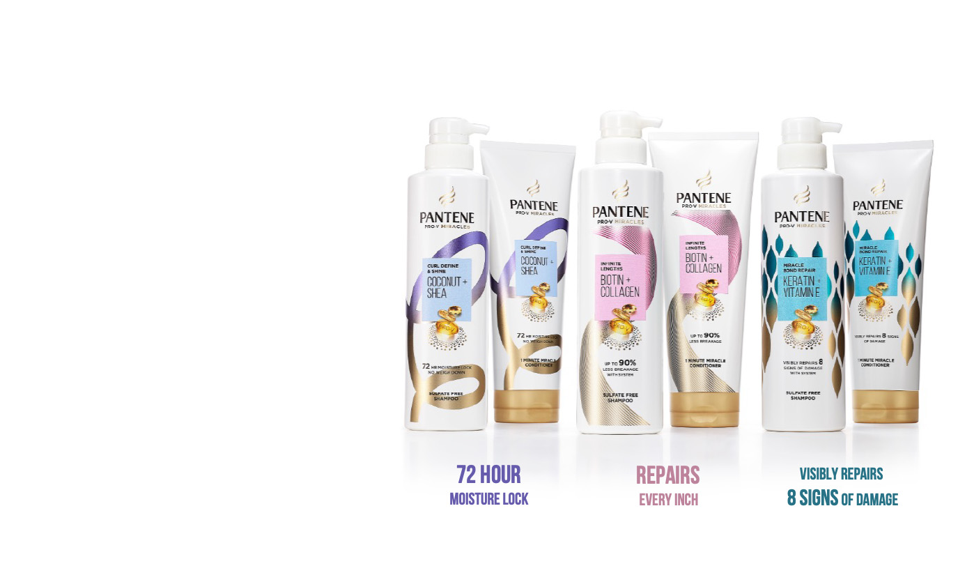 Pantene Shampoo, Conditioner and Hair Treatment Set, Macao