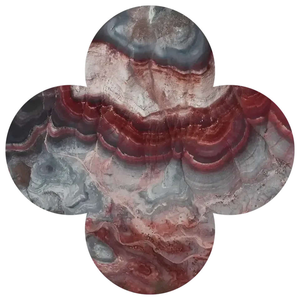 Rock texture representing geological interpretation