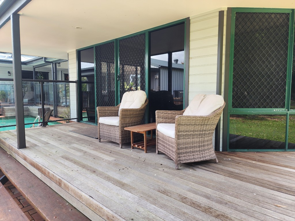 entry to unit and own verandah