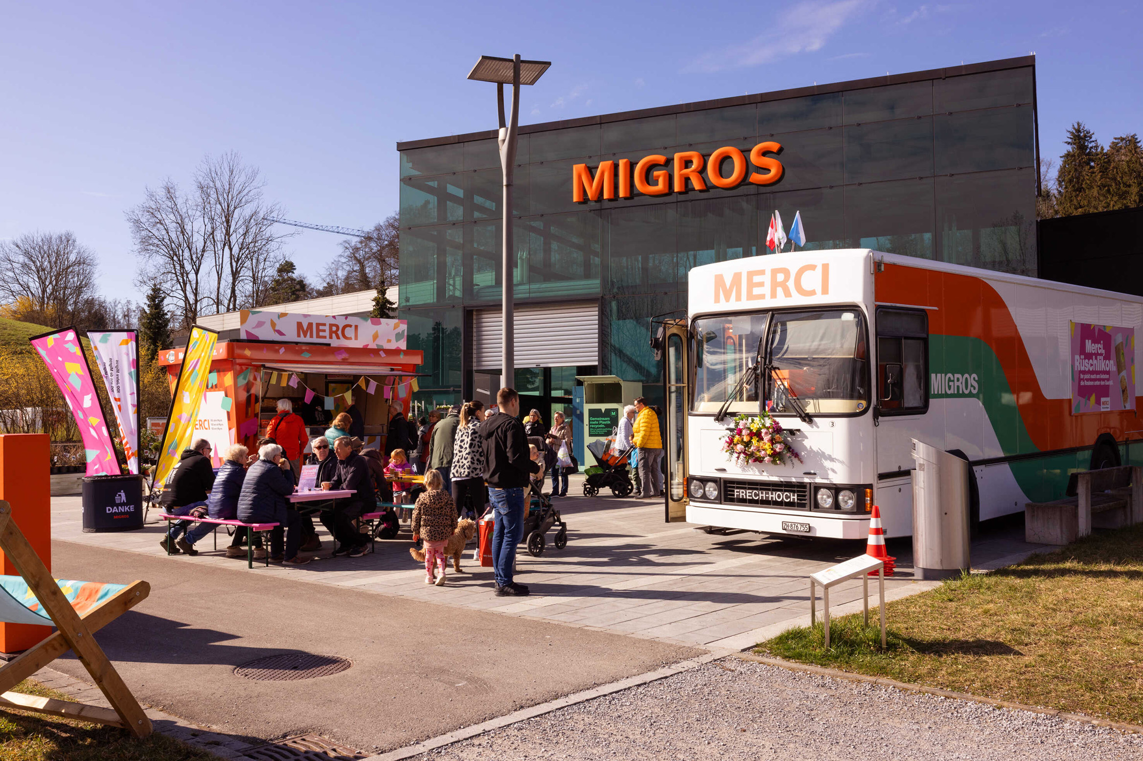 Merci-Bus in Rüschlikon