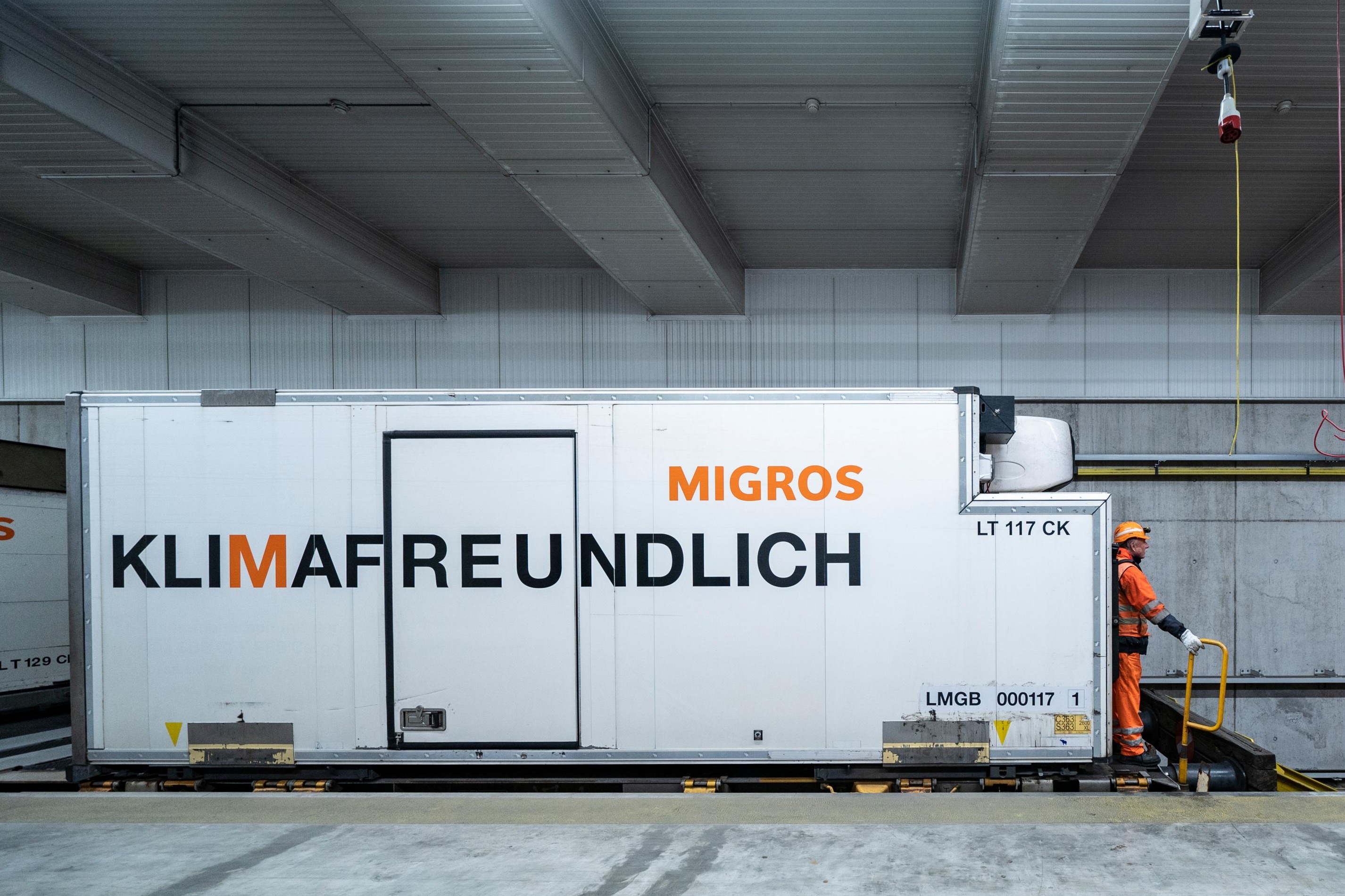 Klimafreundlicher Transport auf der Schiene