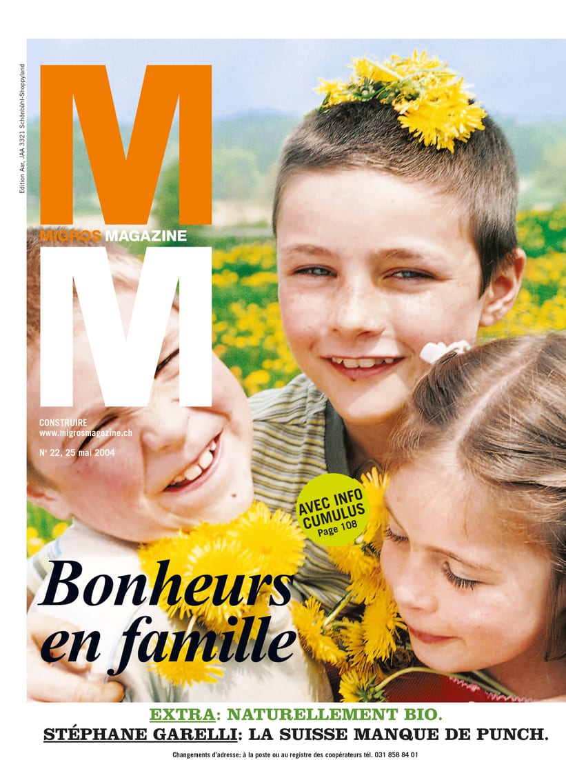 Erste Ausgabe des Migros-Magazine französisch (2004)