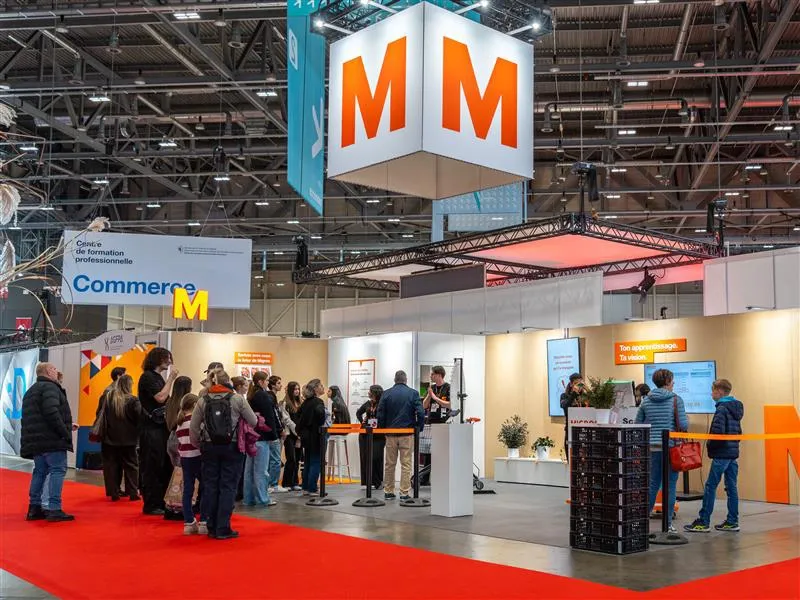 Stand Migros Genève à la Cité des Métiers 2025