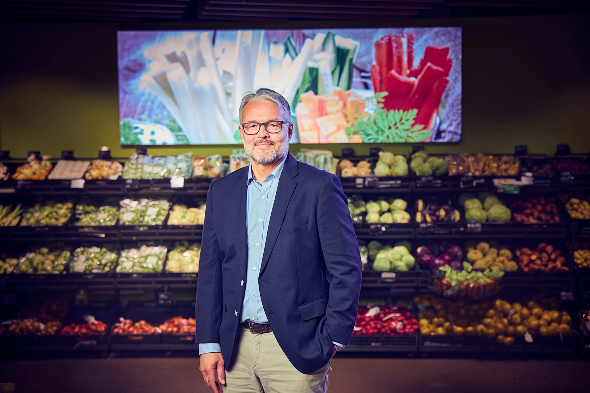 Peter Diethelm est CEO de Migros Supermarché SA. Peter Diethelm, Head of Migros Supermarkt AG