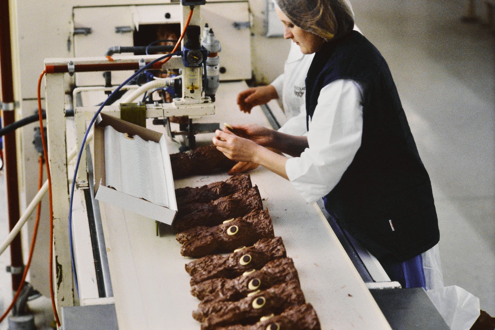 Osterhasen-Produktion um 2002