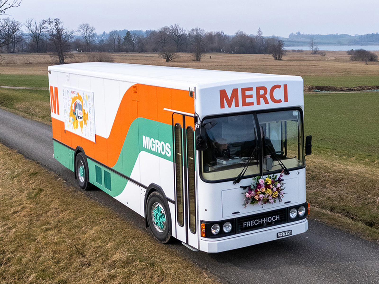 Der "Merci-Bus" ist los. 