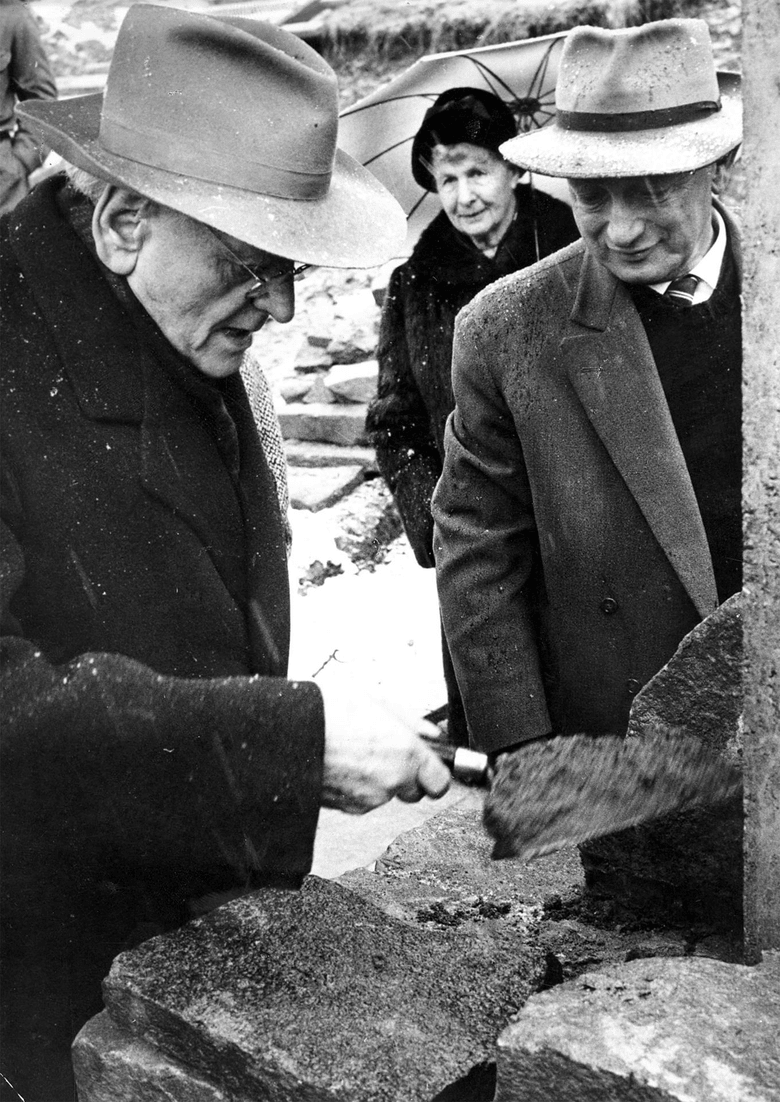 GDI Grundsteinlegung 1962