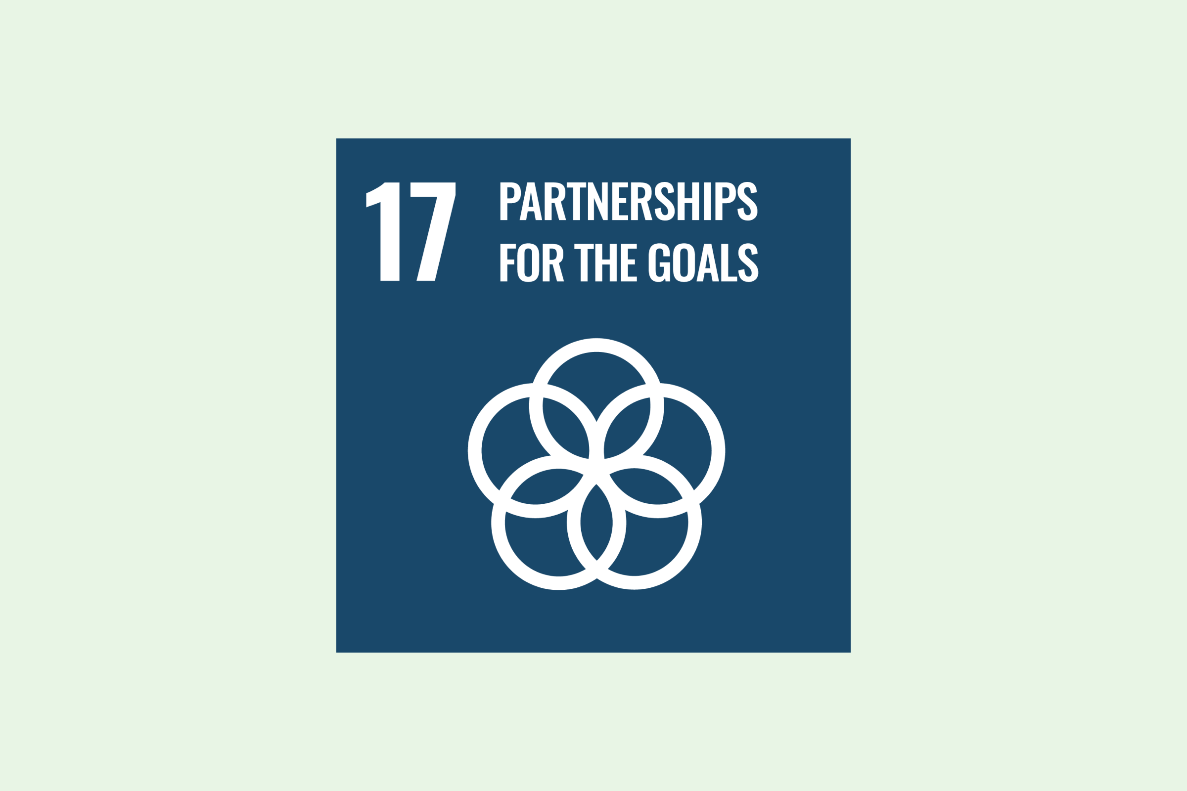 Illustration of SDG 17