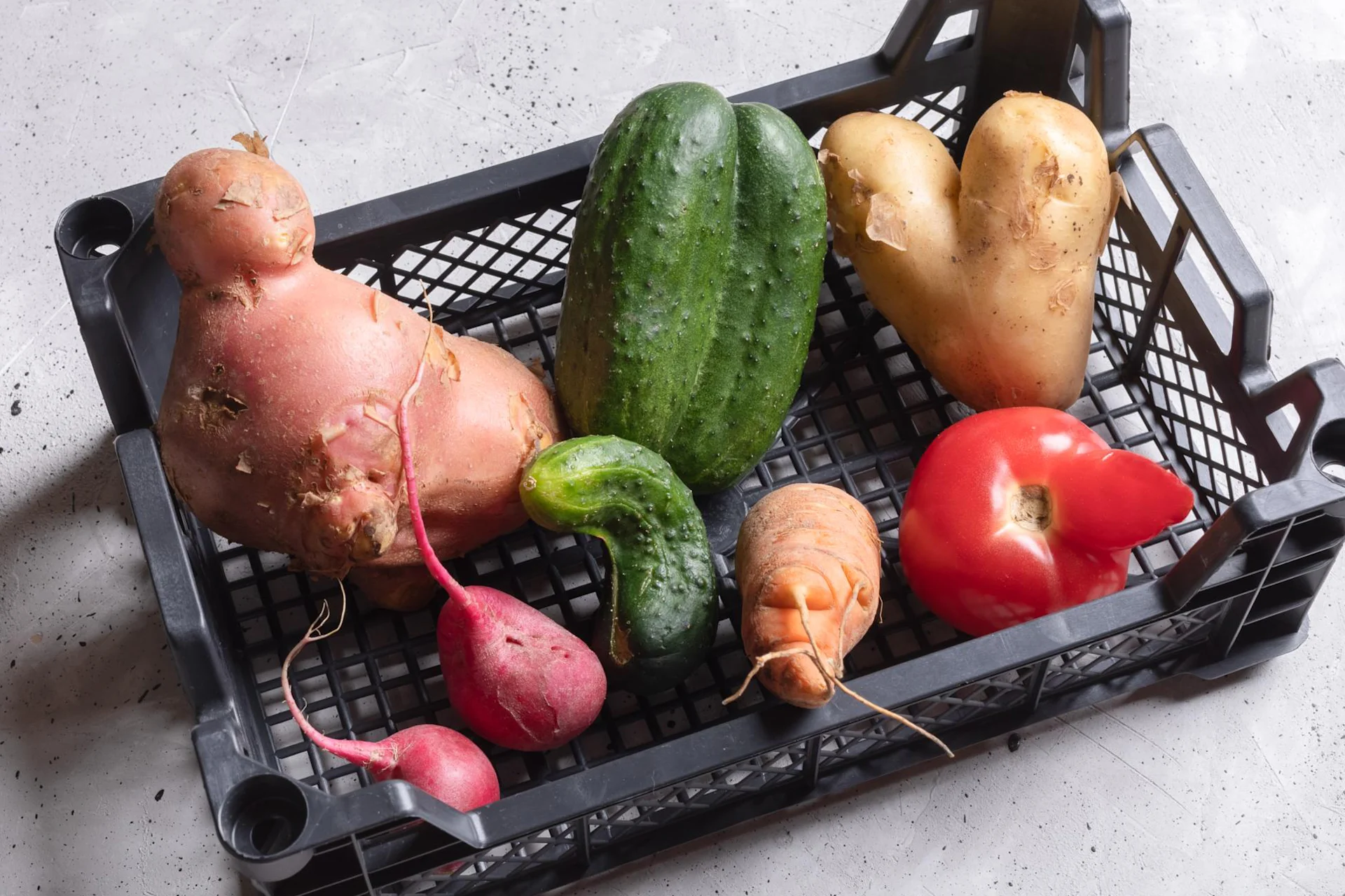 Des légumes aux formes inhabituelles