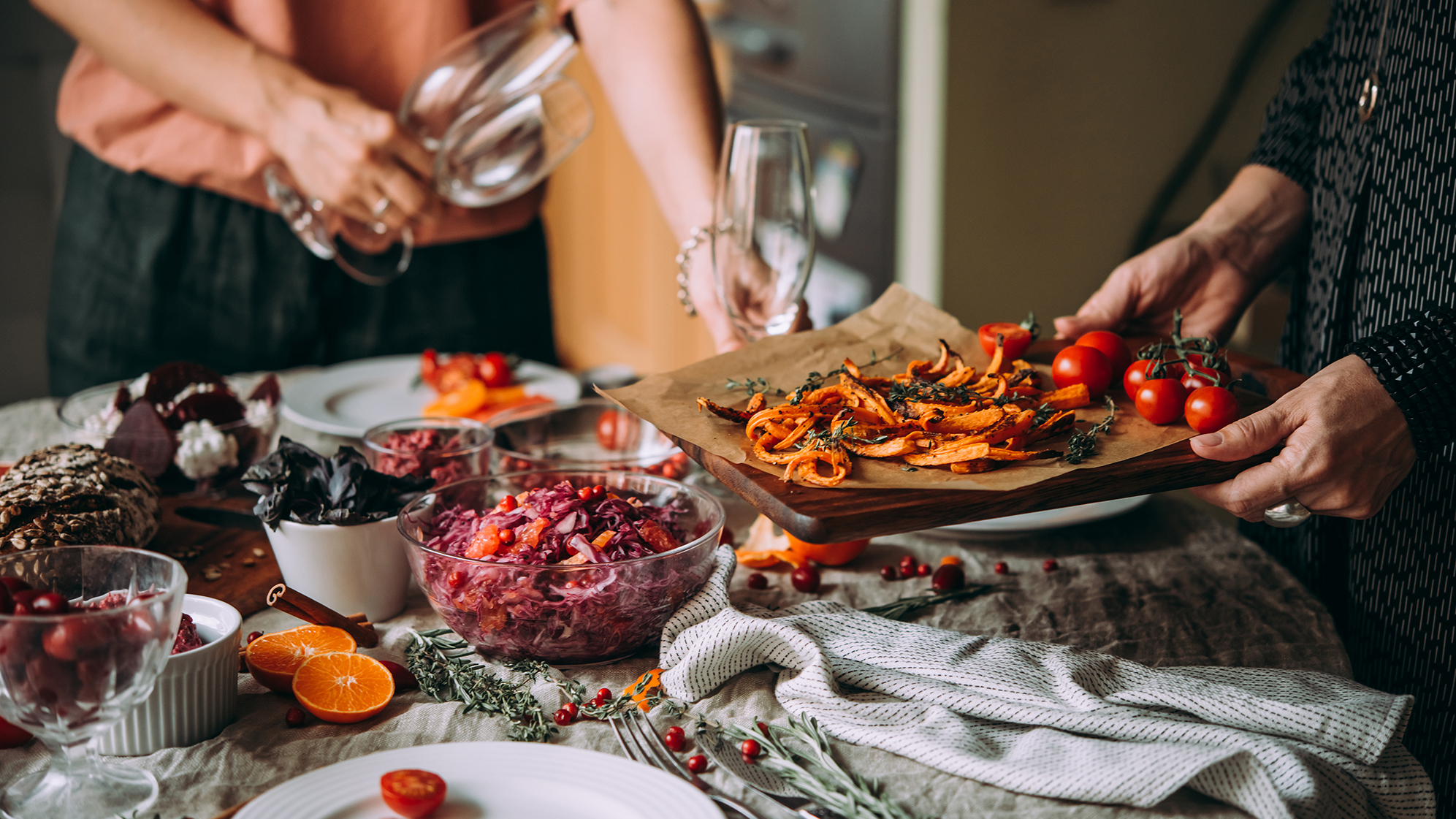 Un délicieux repas est aussi indissociable des fêtes que le sapin de Noël.