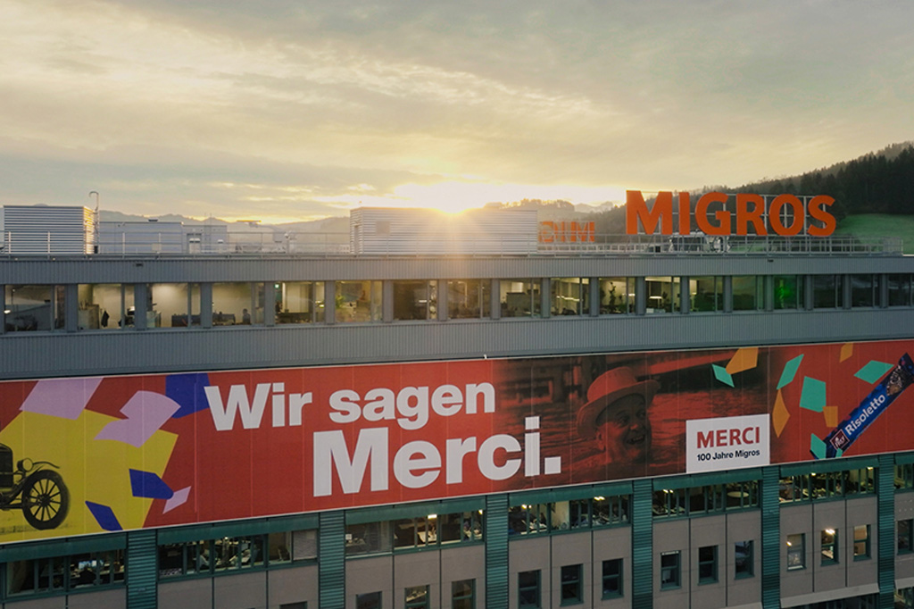 Migros Ostschweiz sagt Merci.