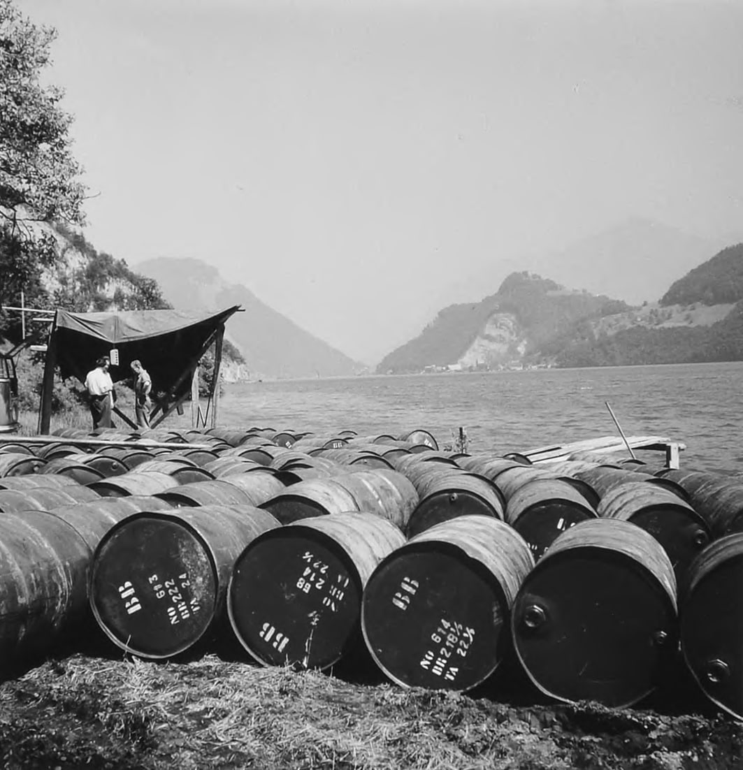 Unterwassertank Alpnachersee