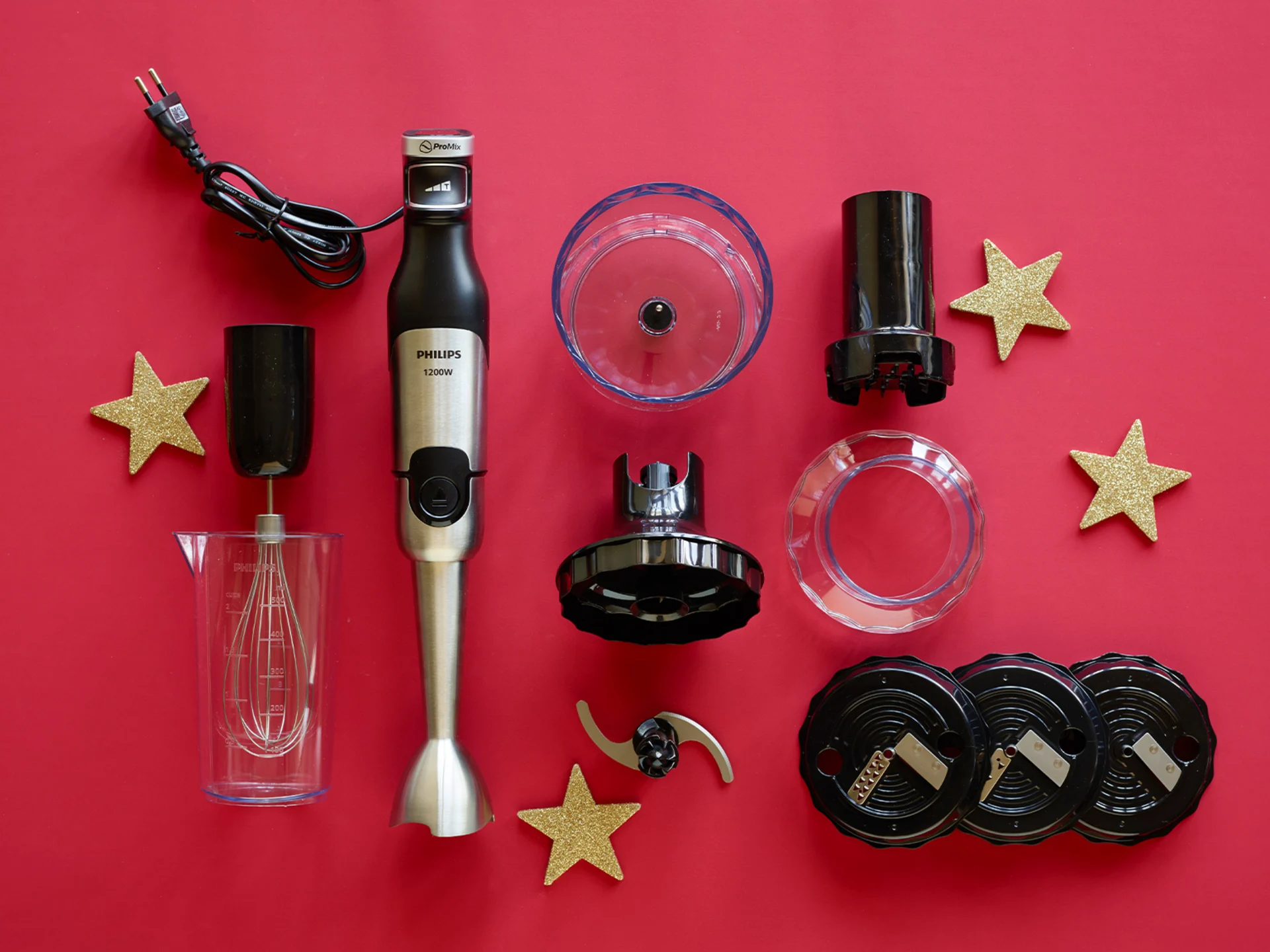 Stabmixer mit Zubehör