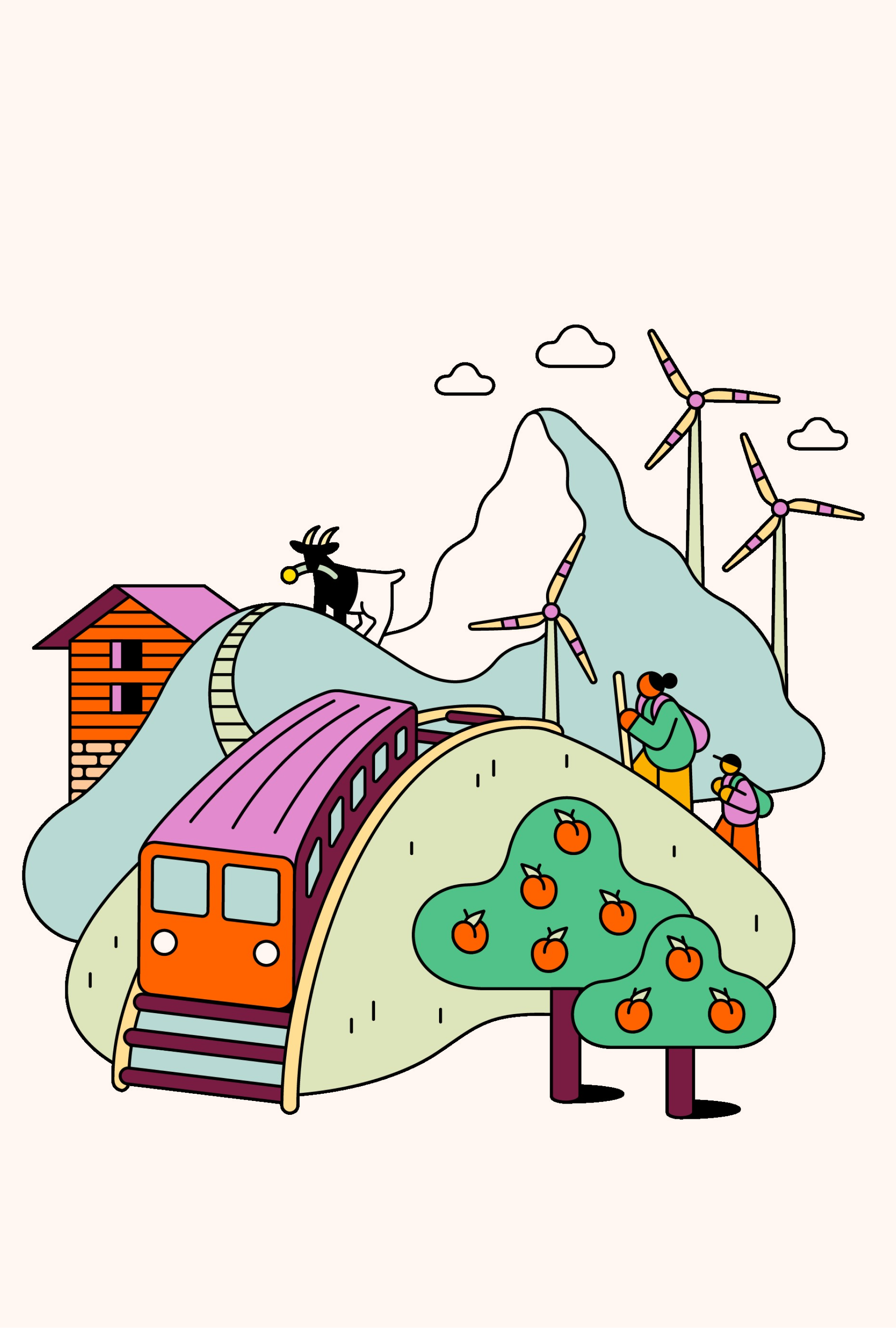 Illustration vom Wallis