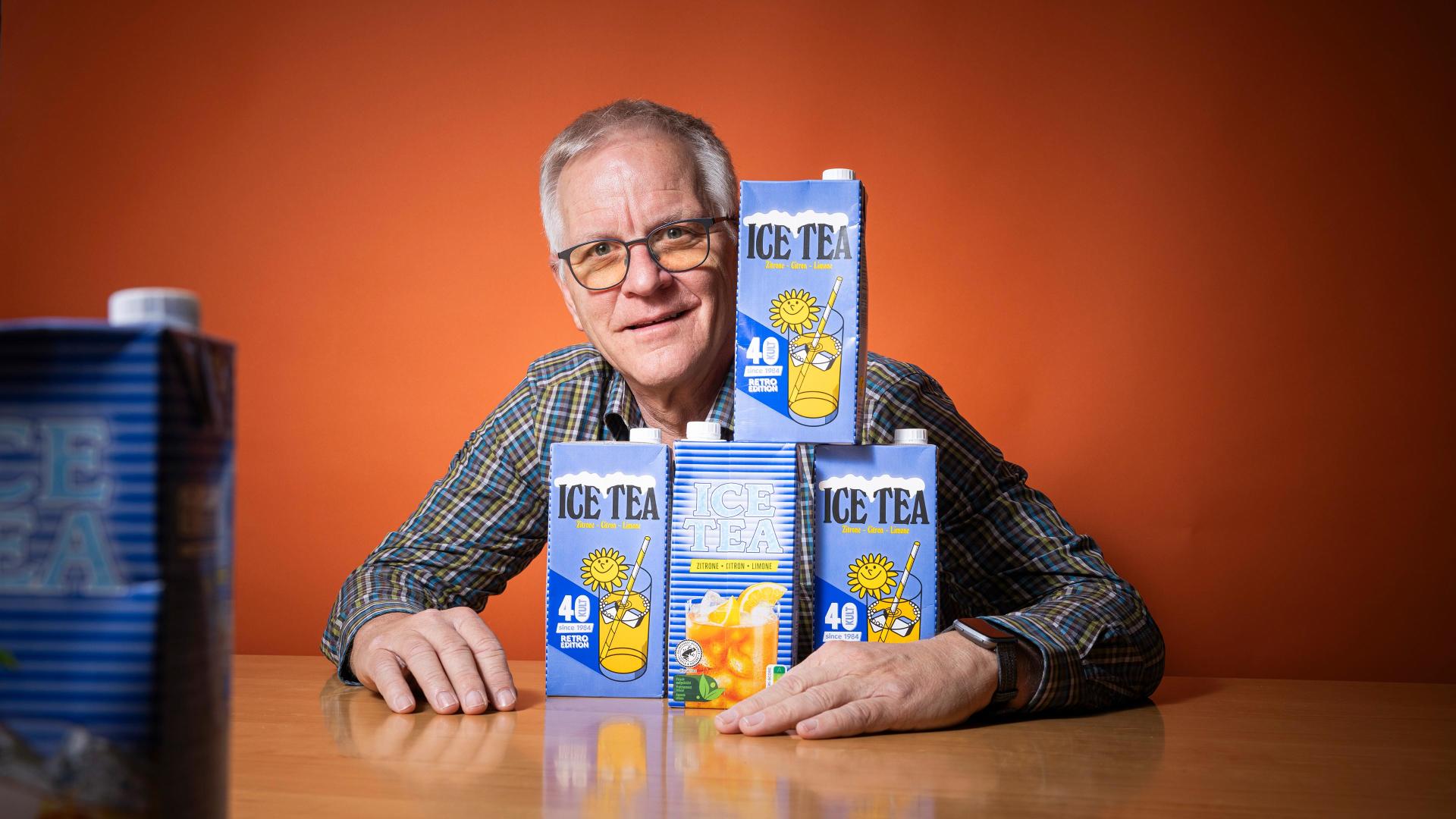 Kult Ice Tea inventor Ruedi Bärlocher