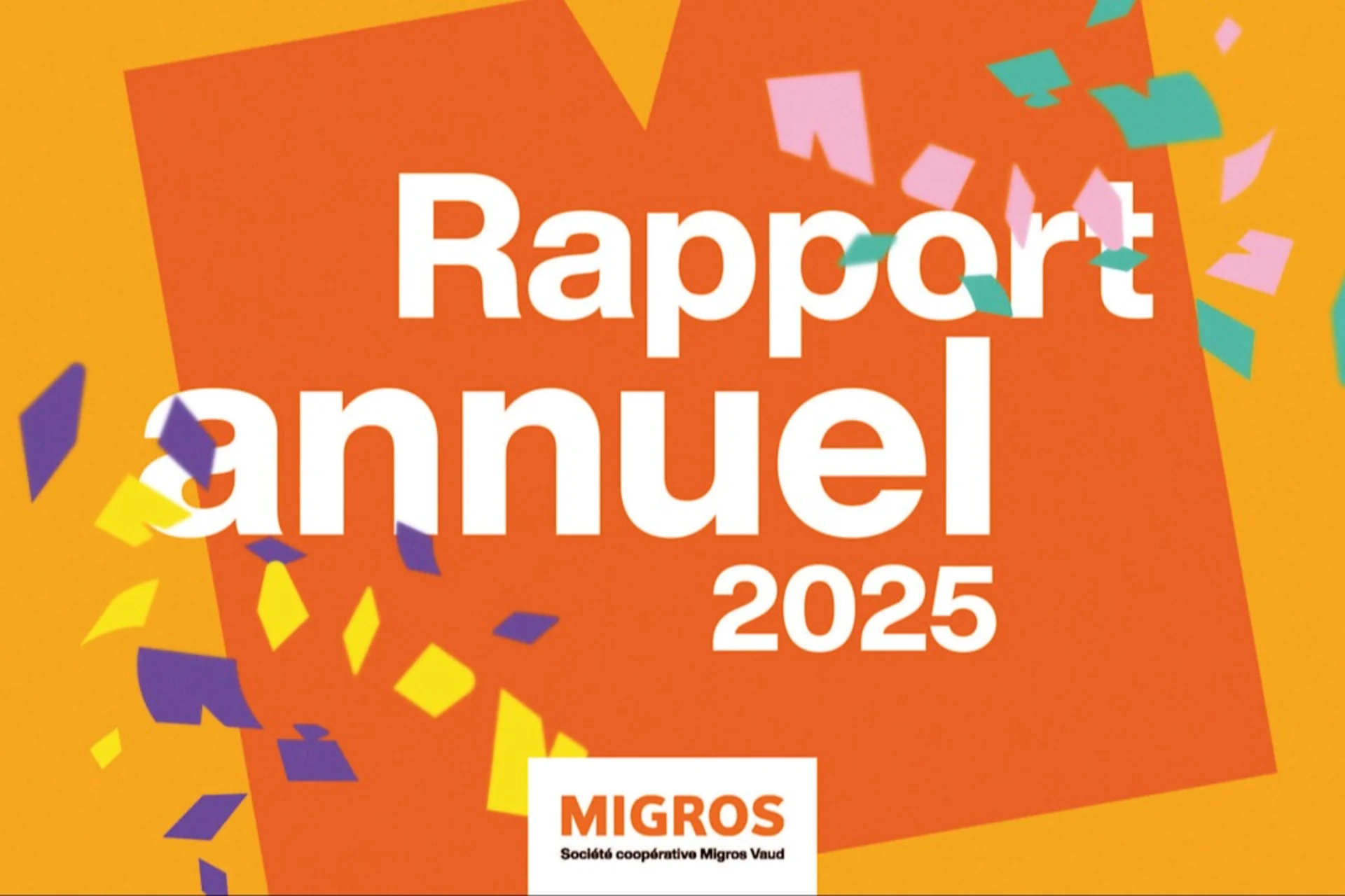 Visuel du rapport annuel 2025
