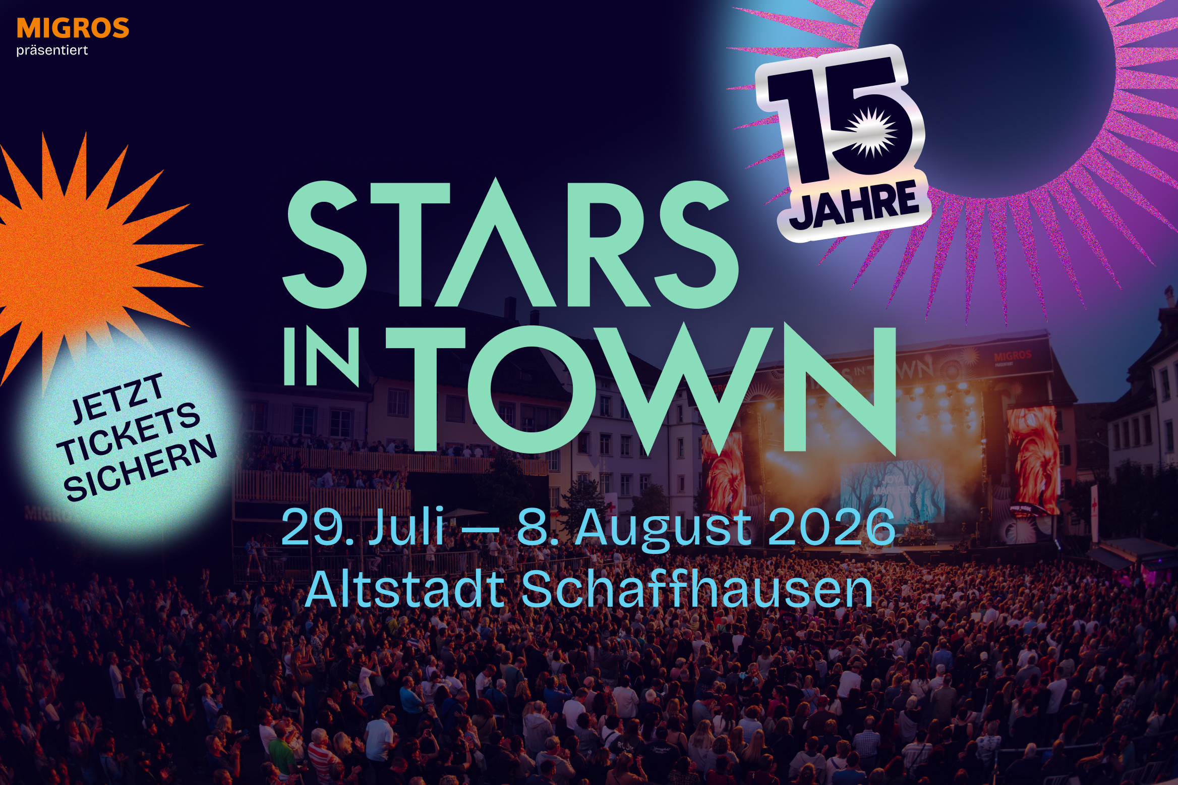 Logo des Festivals Stars in Town Schaffhausen