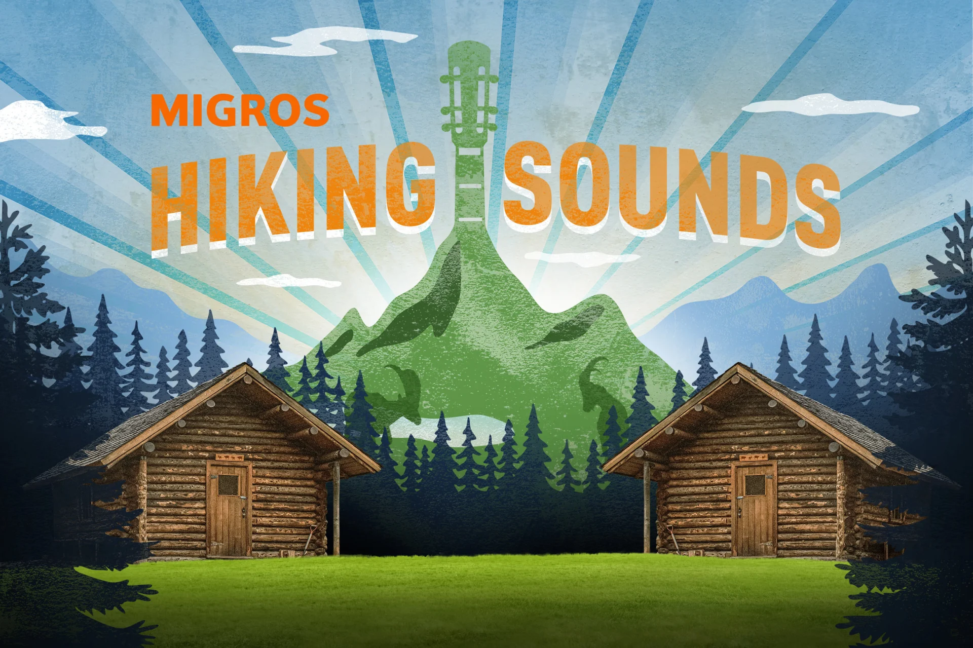 Logo des Migros Hiking Sounds 2024