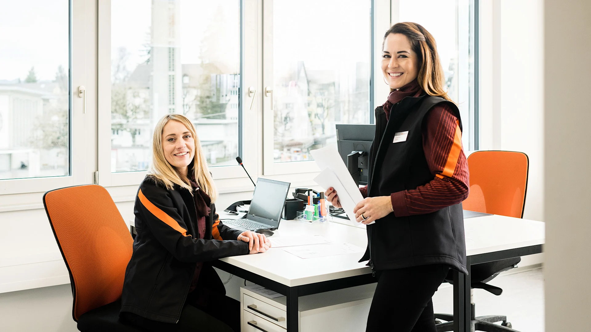 Janine Pfander et Tamara Riesen