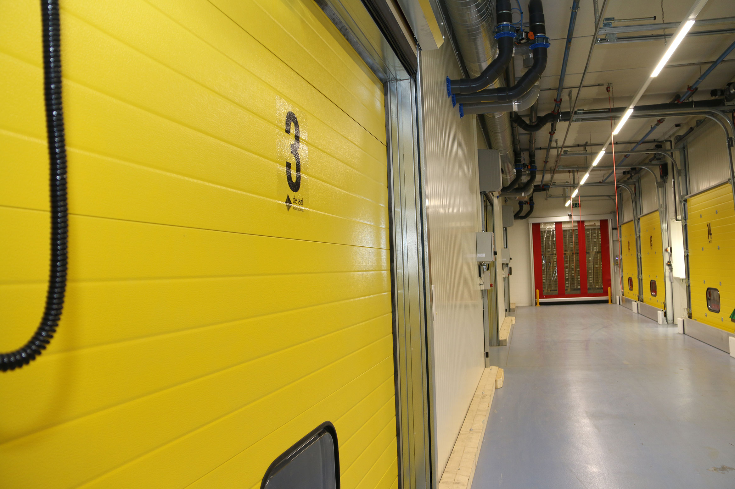 Bananenpuffer der Betriebszentrale