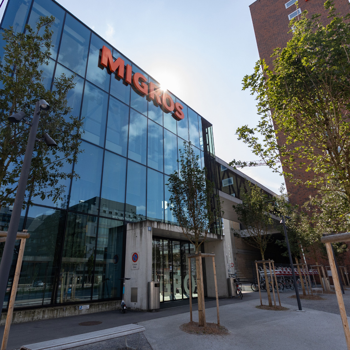 Eingang Betriebszentrale Herdern