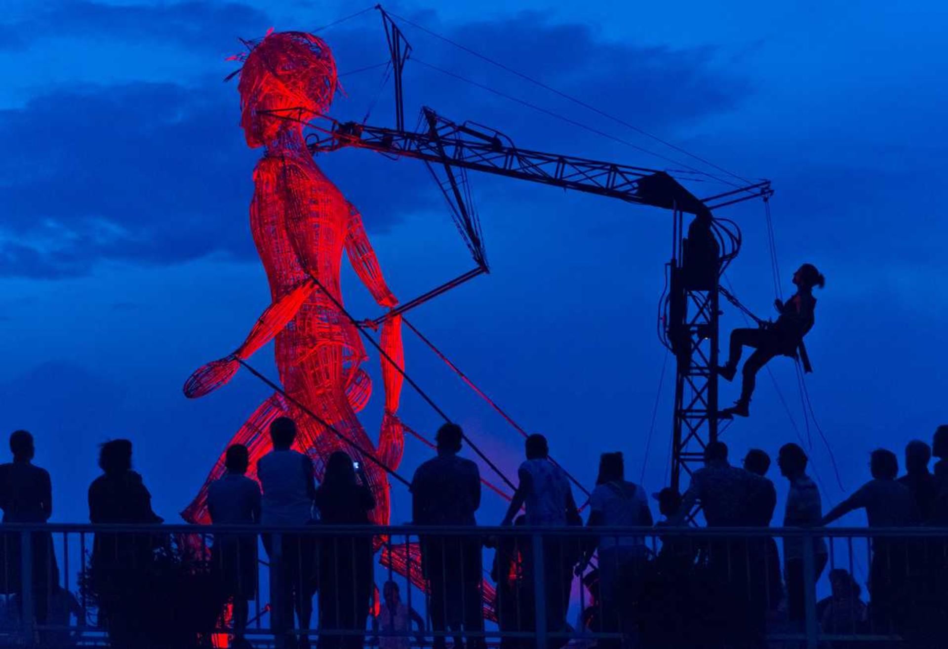 Théâtre de marionnettes au Festival de théâtre nordArt