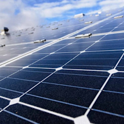 Bild einer Photovoltaik-Anlage