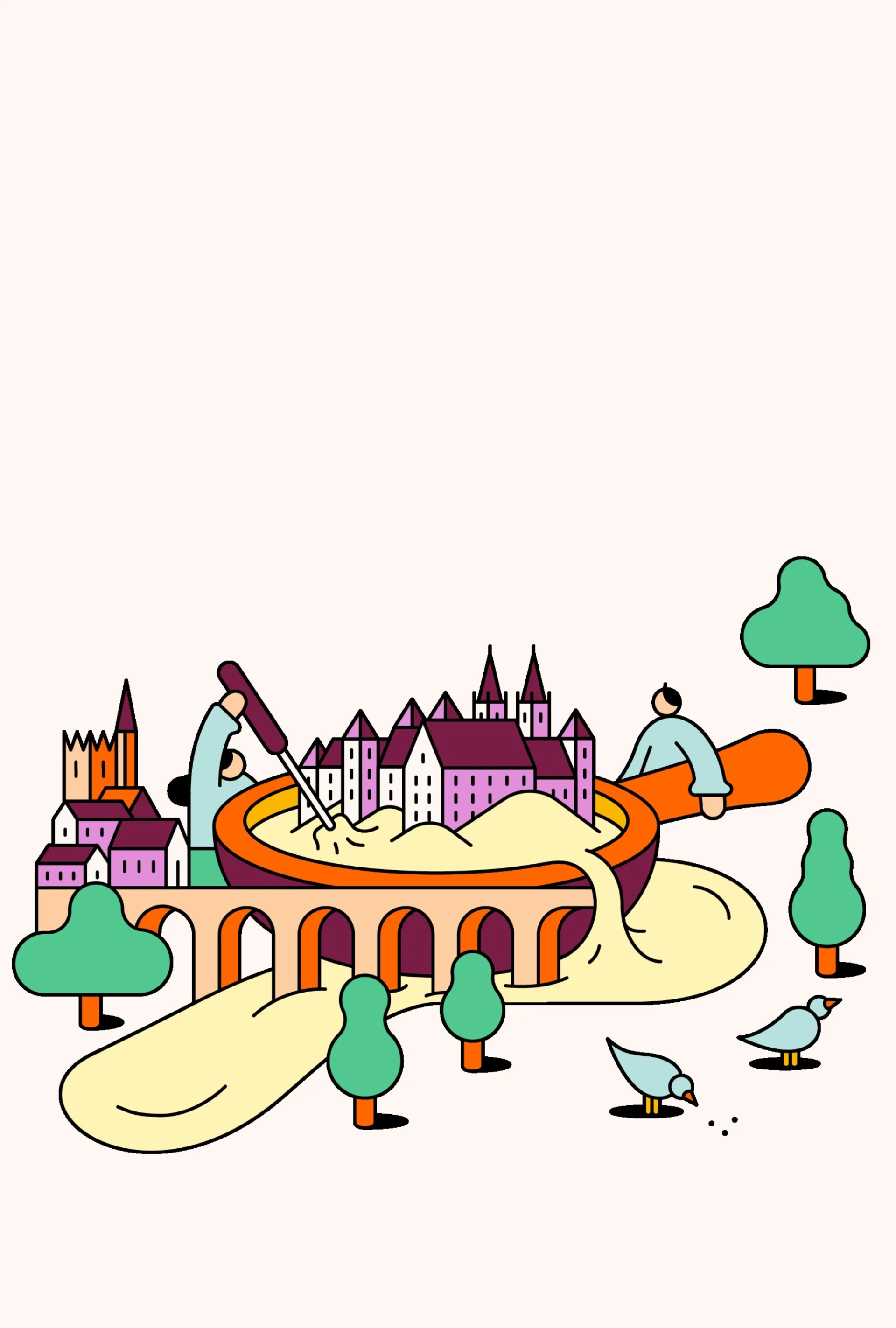 Illustration de Fribourg