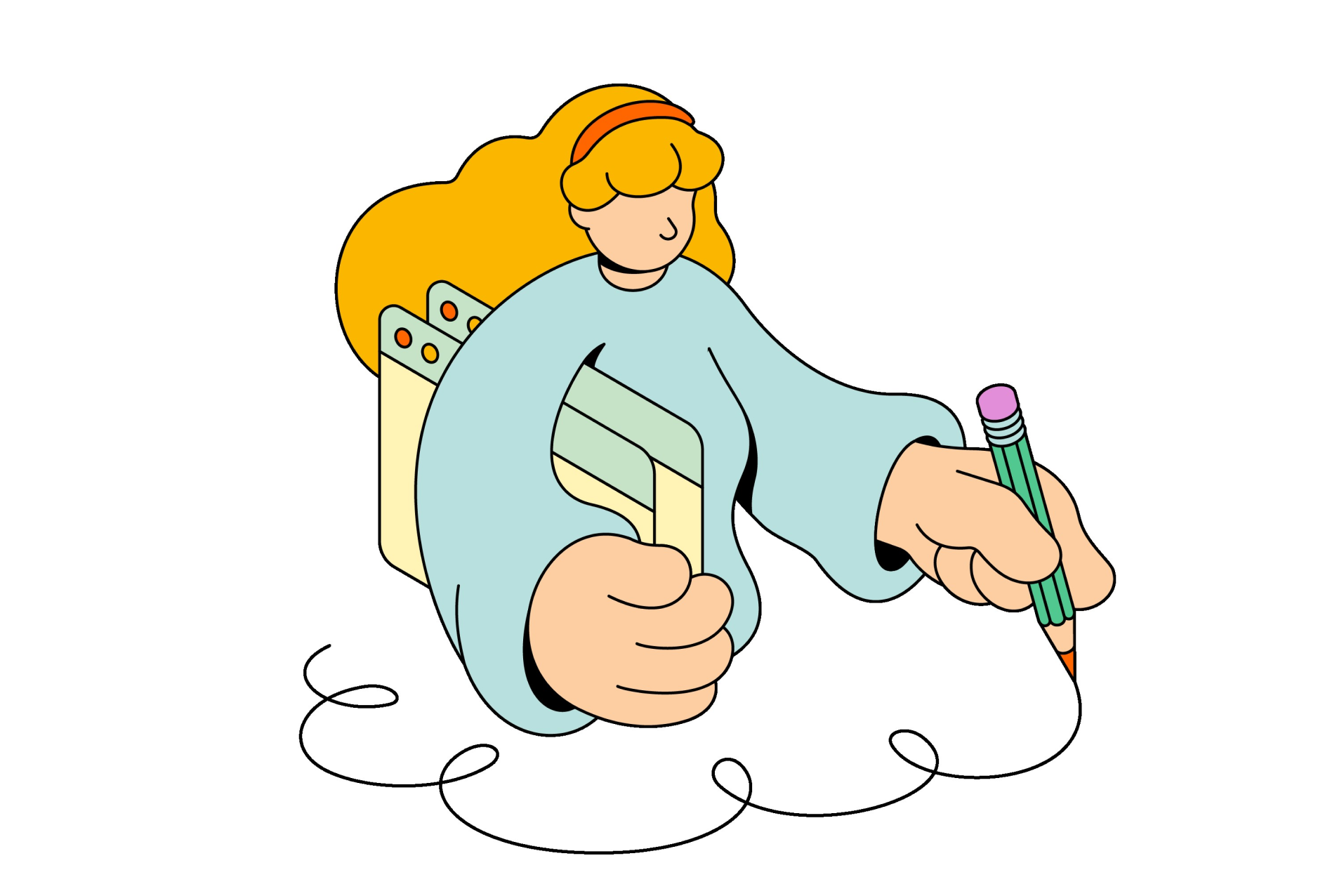 Illustration zu Hilfe & Kontakt