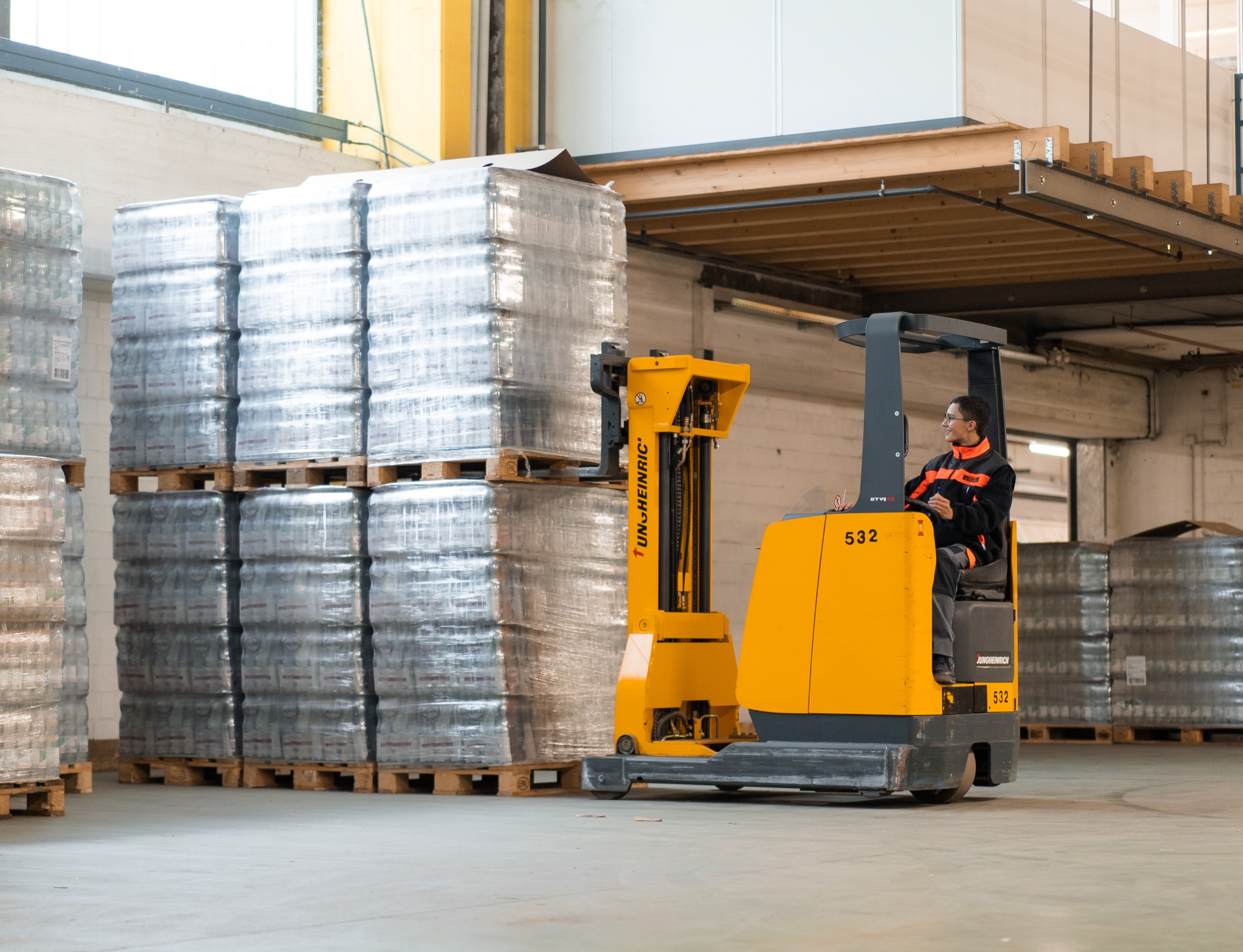 Transport de palettes