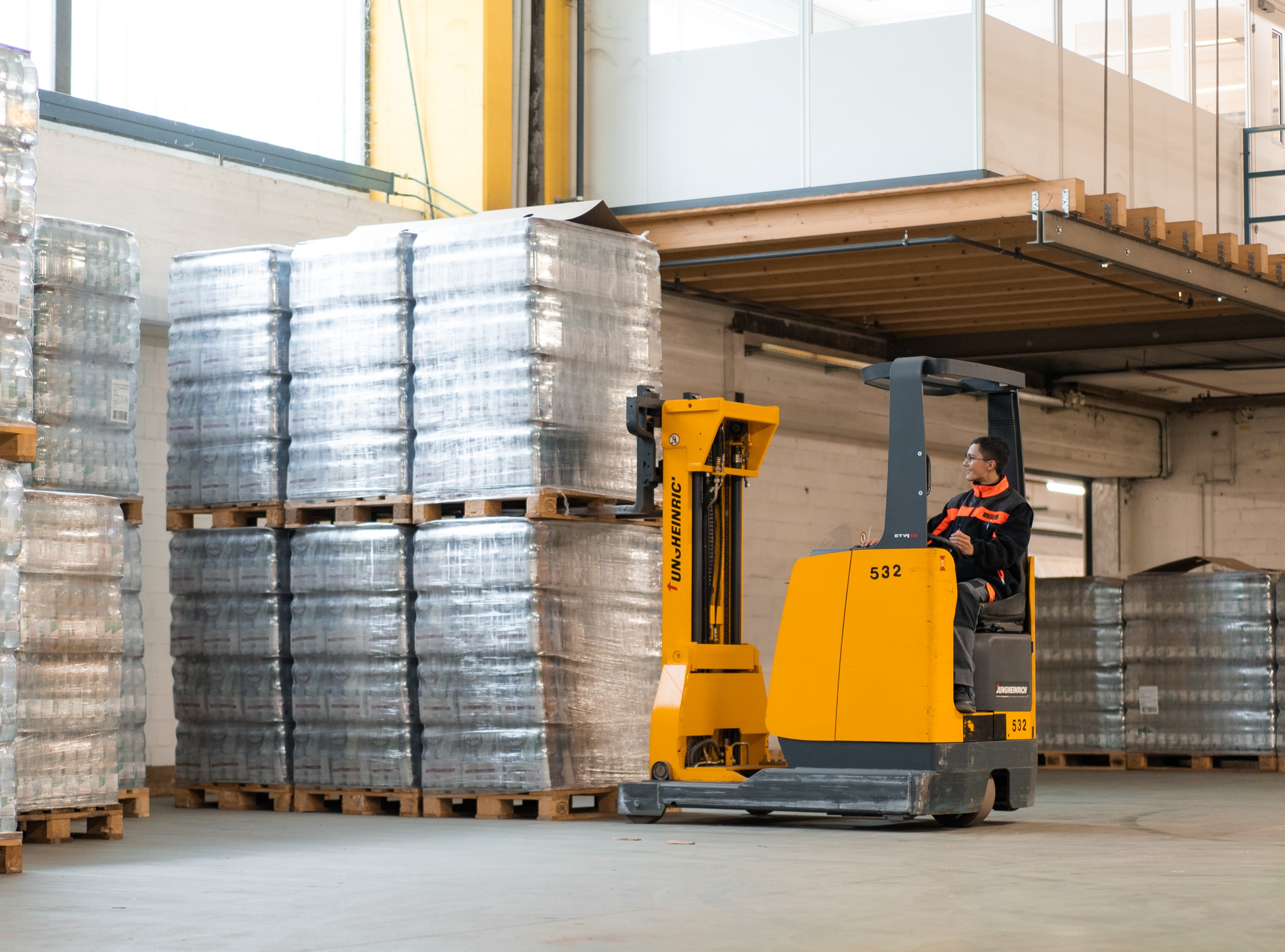 Transport de palettes