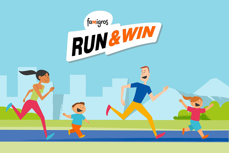 Logo Famigros RUN & WIN
