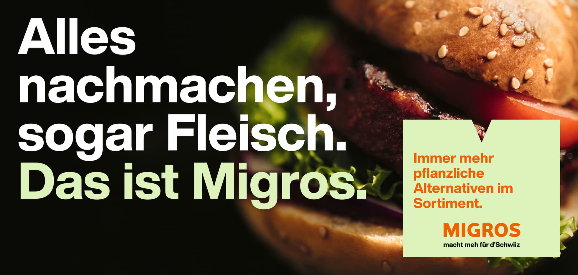 Werbekampagne «Migros macht meh für d’Schwiiz»