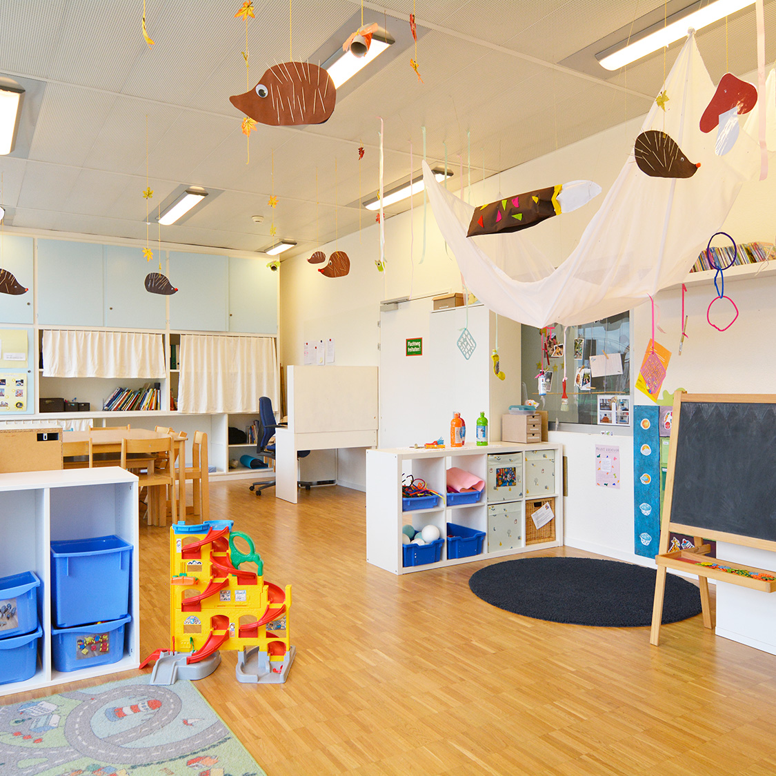 Räumlichkeiten der Kinderkrippe Wirbelschloss