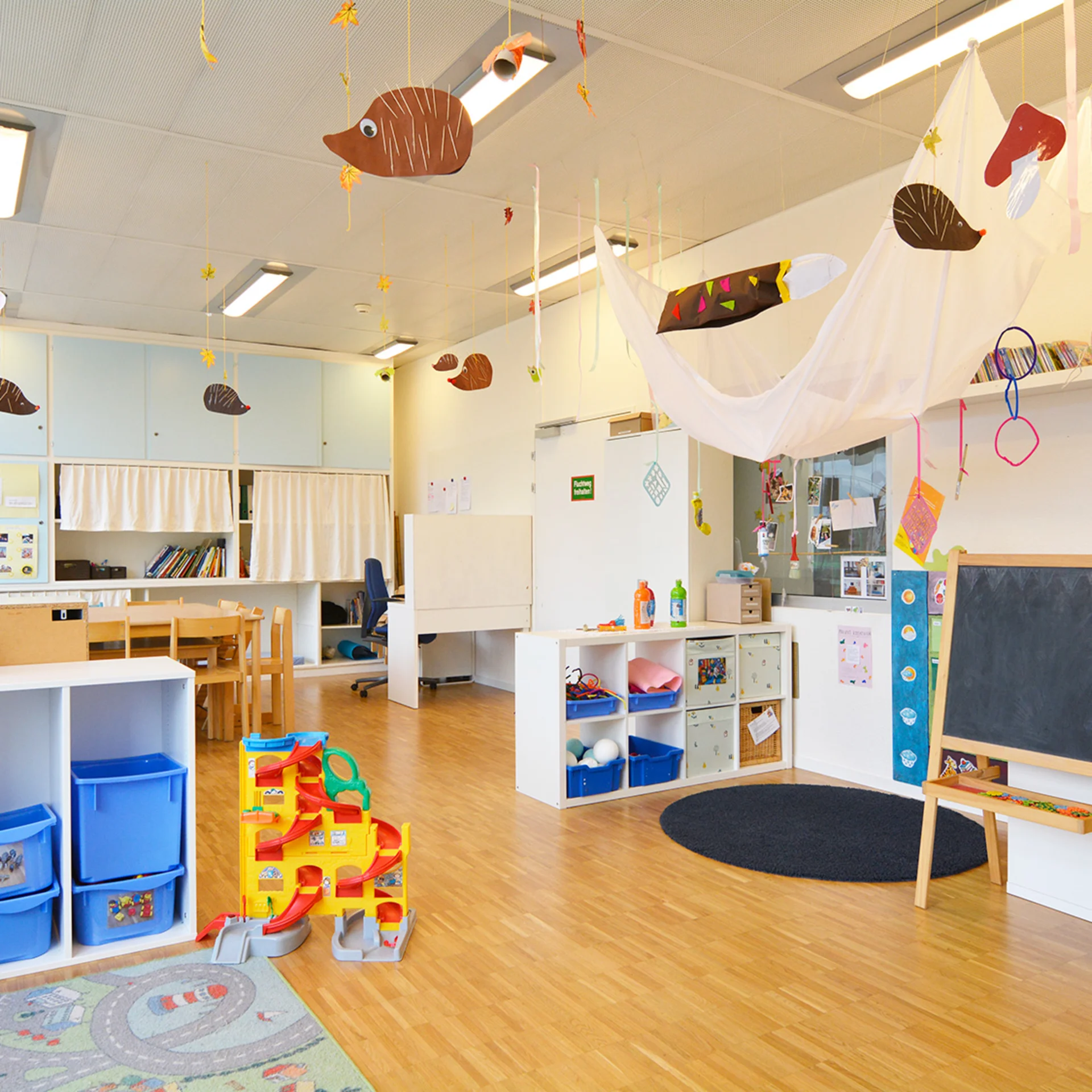 Räumlichkeiten der Kinderkrippe Wirbelschloss