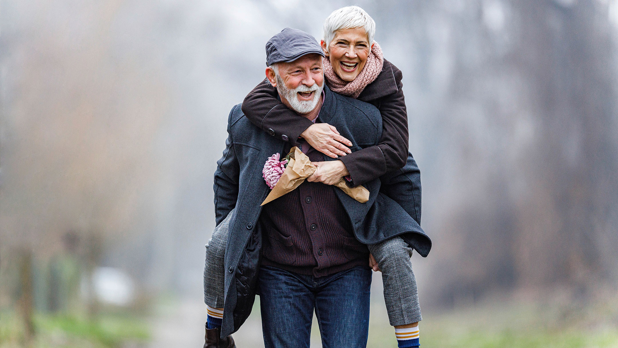 Älteres glückliches Paar