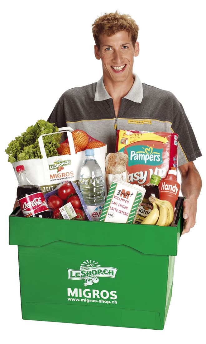 LeShop-Produkte werden geliefert