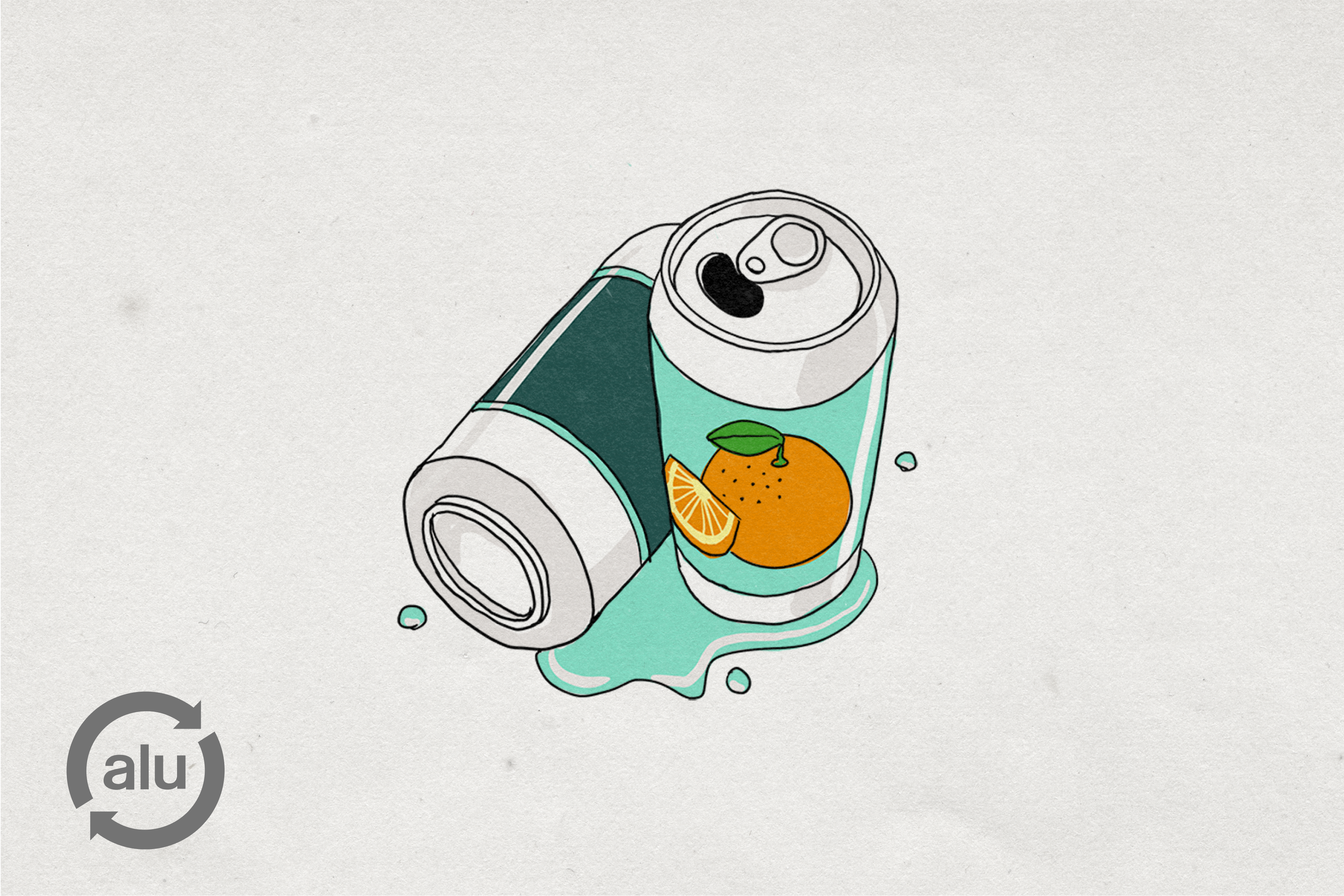 Image de deux canettes vides.