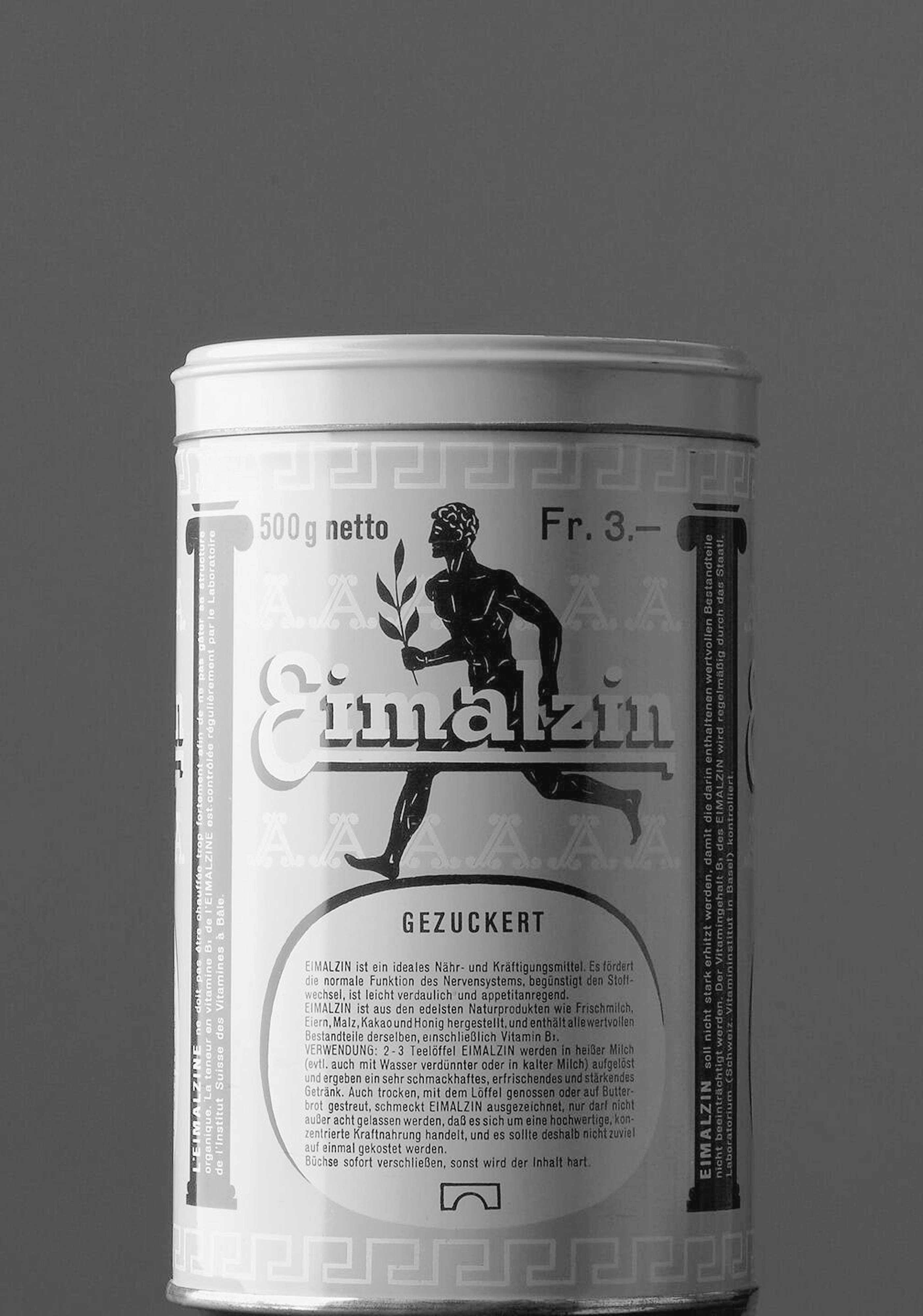 A black-and-white photograph of Eimalzin.