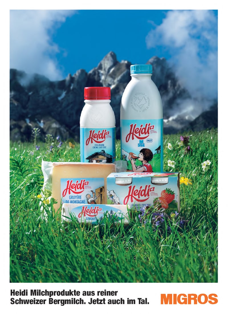 Inserat neue Milchprodukte (2004)