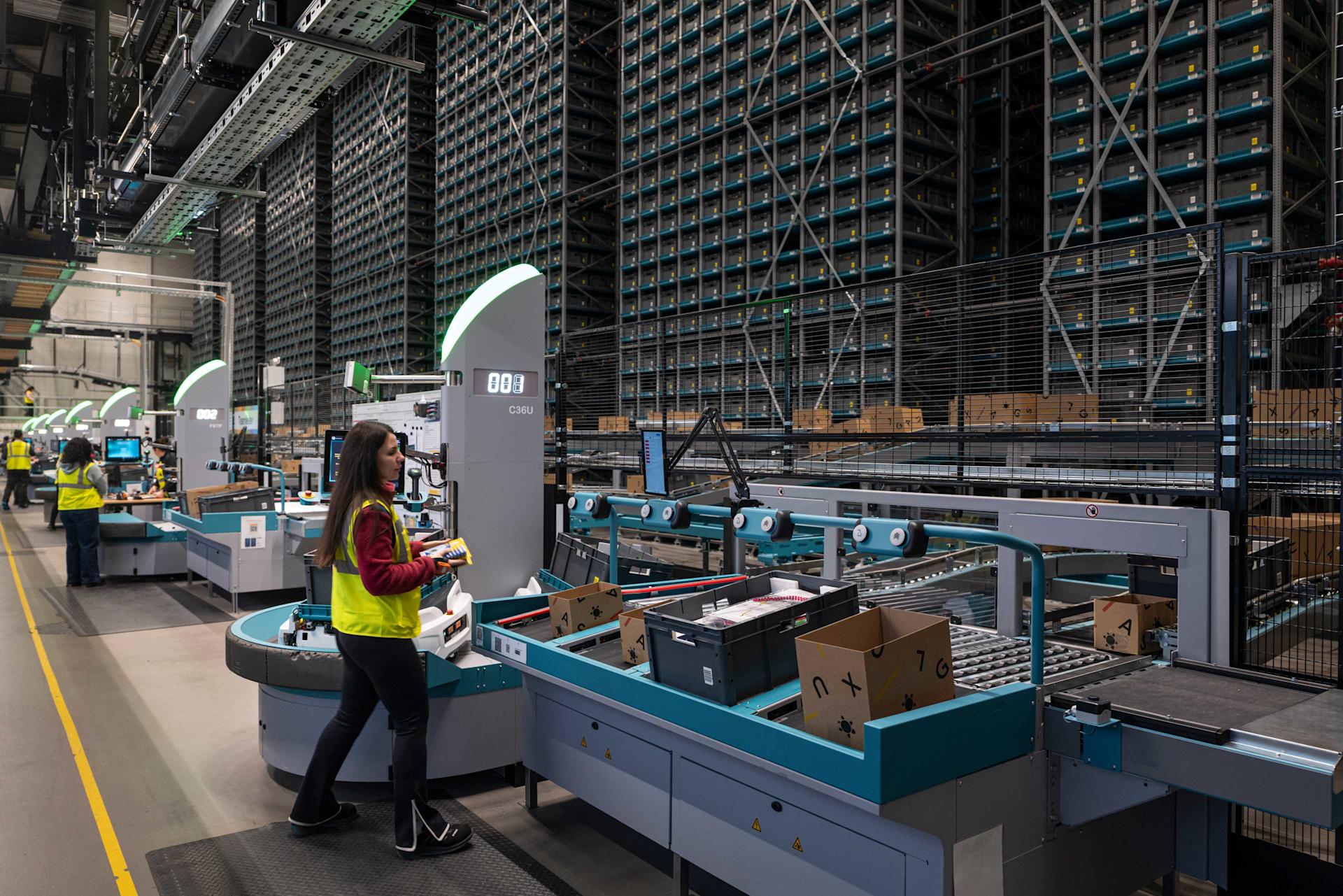 Magazzino centrale automatizzato di Digitec Galaxus.