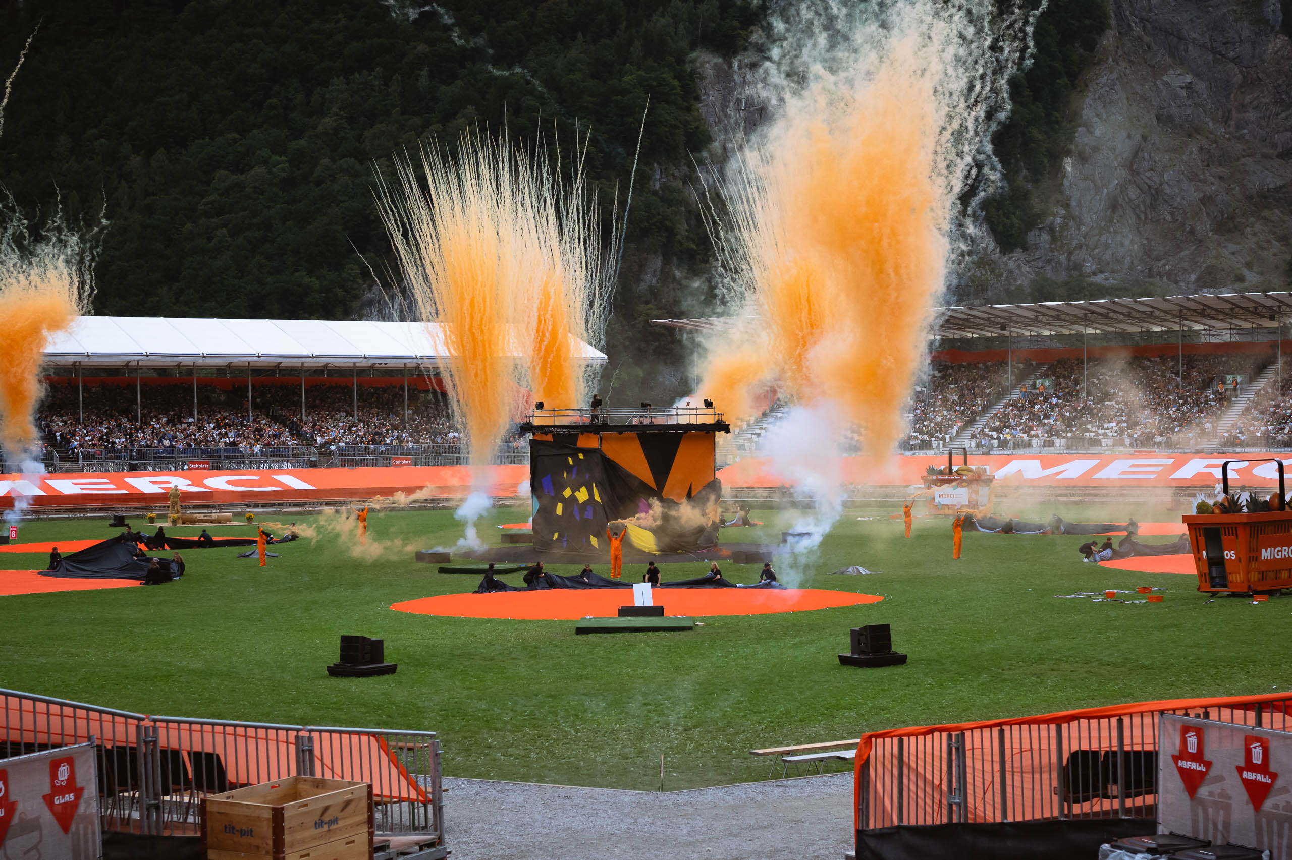 Fête des collaborateurs à Mollis (GL)