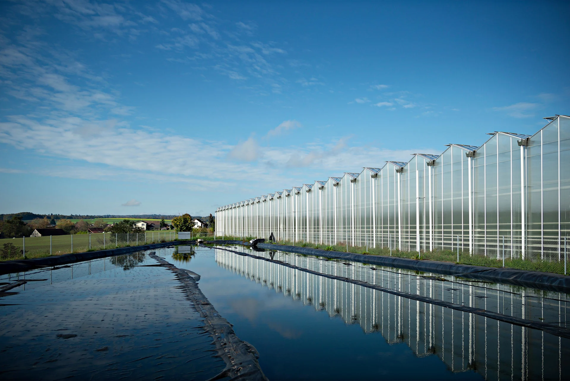 Eau pour l'irrigation d'une serre