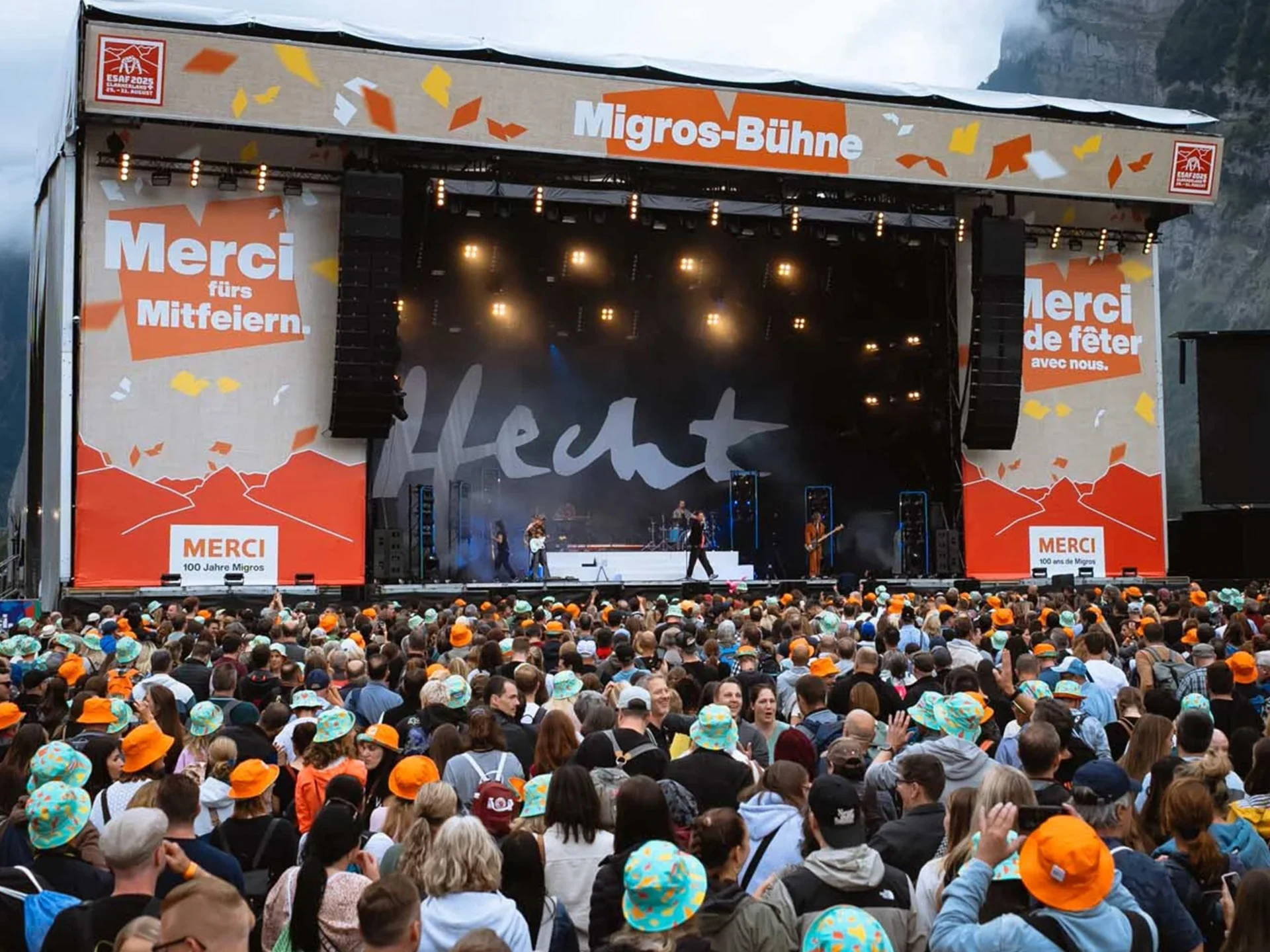 Grösstes Mitarbeitendenfest